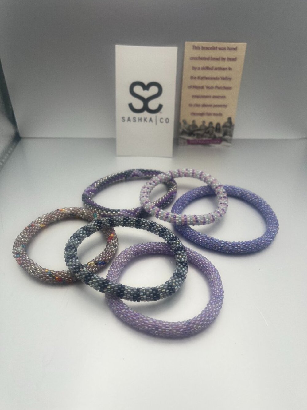 the Sashka Co. bracelets